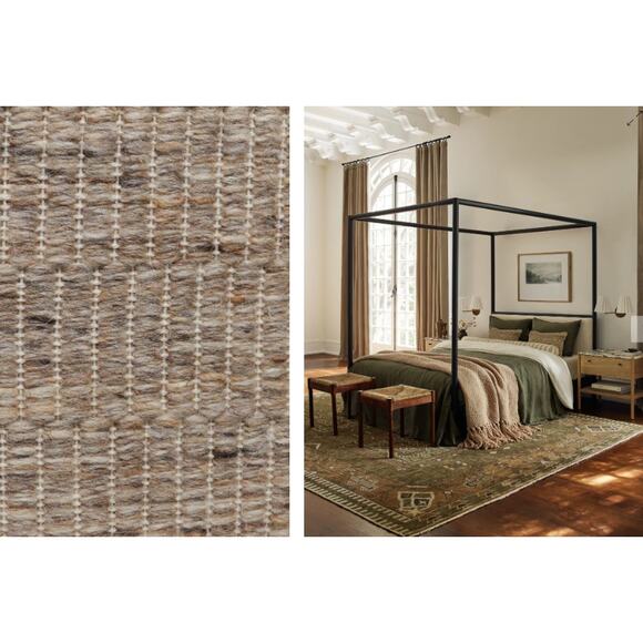 Lulu And Georgia Riri Lumbar Pillow Dark‎ Natural 13 x 20" Set of 2 - Picture 7 of 7